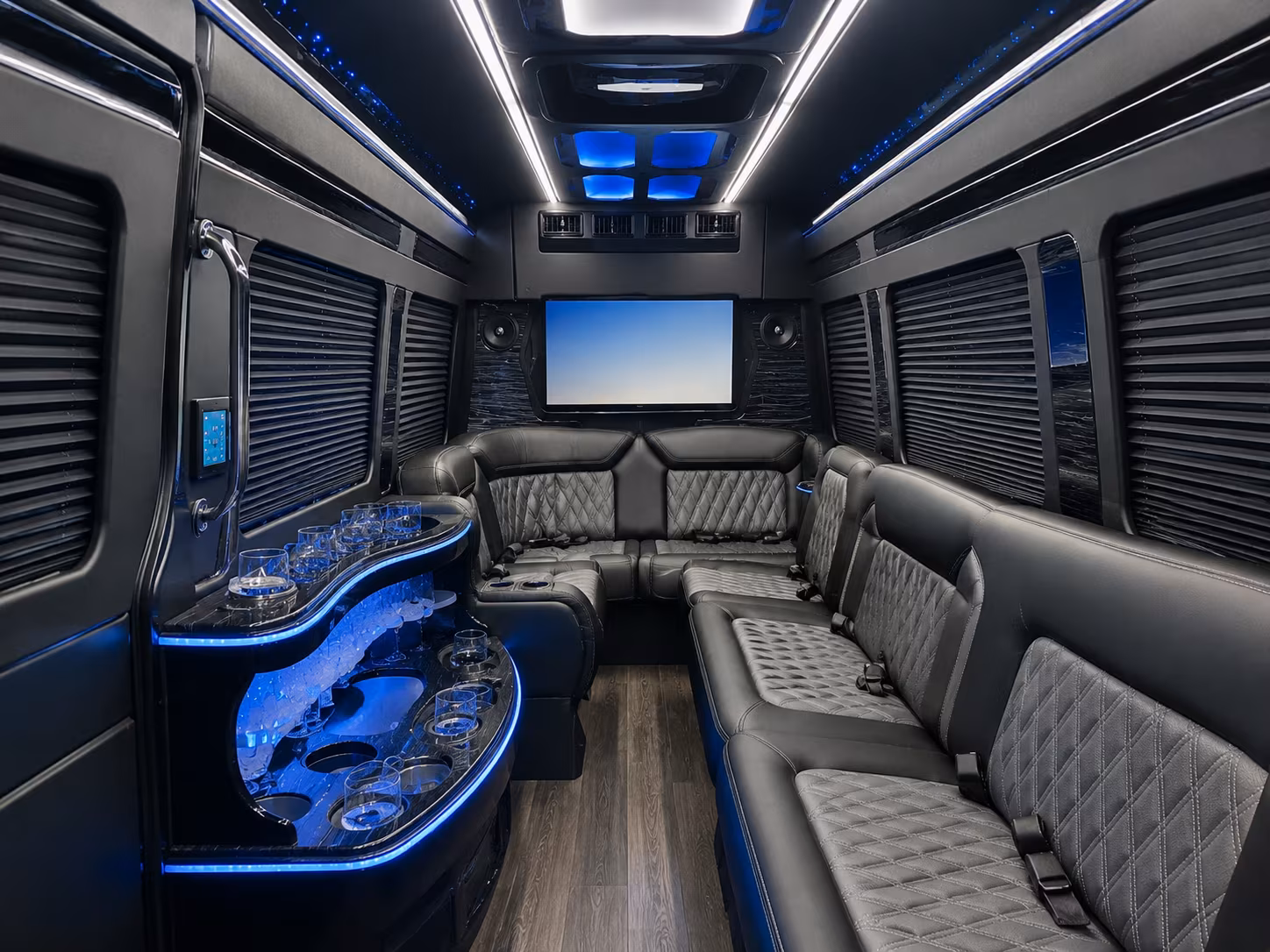 pre prom pickups venue drop offs and after prom stops one bus handles it all